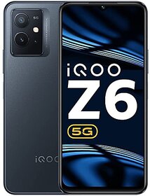 (Refurbished) iQOO Z6 5G (4 GB RAM, 128 GB Storage, Dynamo Black) - Superb Condition, Like New