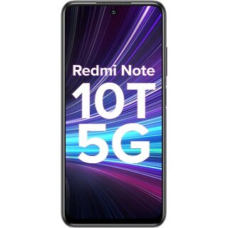                       (Refurbished) Redmi Note 10T 5G (4 GB RAM, 64 GB Storage, Graphite Black) - Superb Condition, Like New                                              