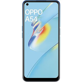                       (Refurbished) Oppo A54 (4 GB RAM, 64 GB Storage, Starry Blue) - Superb Condition, Like New                                              