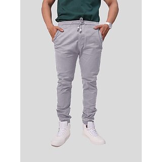                       Radprix Solid Men Light Blue Track Pants                                              