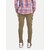 Radprix Solid Men Beige Track Pants