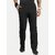 Radprix Solid Men Black Track Pants