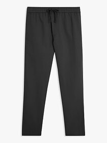 Radprix Regular Fit Men Black Trousers