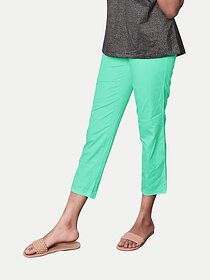 Radprix Regular Fit Women Green Trousers