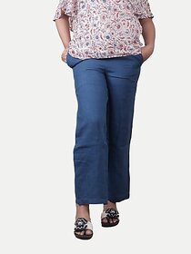 Radprix Regular Fit Women Blue Trousers