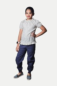 Radprix Regular Fit Girls Dark Blue Trousers