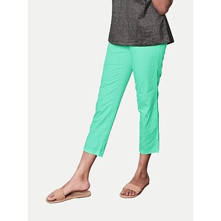 Radprix Regular Fit Women Green Trousers