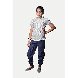 Radprix Regular Fit Girls Dark Blue Trousers