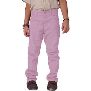                       Radprix Regular Fit Boys Purple Trousers                                              