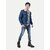 Radprix Regular Fit Men Dark Blue Trousers