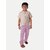 Radrix Regular Fit Boys Purple Trousers