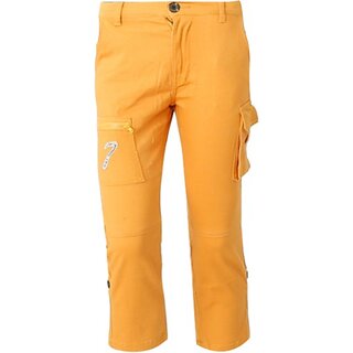                       Radprix Regular Fit Boys Orange Trousers                                              