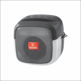                       TP TROOPS Portable Bluetooth Speaker With Dynamic Thunder Sound TP-3089-Black                                              