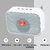 TP TROOPS Bluetooth Speaker Super Bass with RGB Lightning, Mobile Stand/USB Rechargeable Battery,..TP-3088-Grey