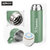 TP TROOPS Coffee Thermos Stainless Steel Vacuum Flask with Cup for Hot  Cold Drink TP-9117-Green