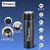 TP TROOPS Coffee Thermos Stainless Steel Vacuum Flask with Cup for Hot  Cold Drink TP-9117-Black
