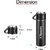 TP TROOPS Coffee Thermos Stainless Steel Vacuum Flask with Cup for Hot  Cold Drink TP-9117-Black