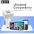 TP TROOPS Dual Port Car Charger, 20W Quick Charging,Smart IC Protection, Compatible with All Smartphone TP-639-Silver