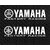 Yamaha factory racing sticker for motorcycles and scooters