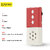 TP TROOPS Mini Clip USB MP3 Music Media Player with Music Player Support  TF/SD Card and Earphone TP-8017 Red