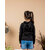 Kids Cave Full Sleeve Self Design Girls Jacket