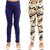Kids Cave Legging For Girls (Multicolor Pack of 2)