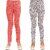 Kids Cave Legging For Girls (Multicolor Pack of 2)