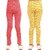 Kids Cave Legging For Girls (Multicolor Pack of 2)