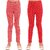 Kids Cave Legging For Girls (Multicolor Pack of 2)