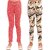 Kids Cave Legging For Girls (Multicolor Pack of 2)