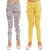 Kids Cave Legging For Girls (Multicolor Pack of 2)