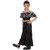 Kids Cave Solid, Printed Girls Jumpsuit