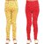 Kids Cave Legging For Girls (Multicolor Pack of 2)