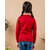 Kids Cave Full Sleeve Solid Girls Sweatshirt