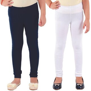                       Kids Cave Legging For Girls (Multicolor Pack of 2)                                              