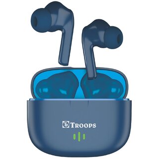 TP TROOPS Wireless in Ear Earbuds with Mic, 48H Playtime, V5.0 Low Latency Gaming with ENC, 13mm Bass Drivers Ear Buds TP TROOPS Wireless in Ear Earbuds with Mic, 48H Playtime, V5.0 Low Latency Gaming with ENC, 13mm Bass Drivers Ear Buds