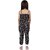 Kids Cave Geometric Print Girls Jumpsuit