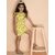Kids Cave Printed Girls Jumpsuit
