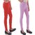 Kids Cave Legging For Girls (Red Pack of 2)