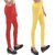 Kids Cave Legging For Girls (Red Pack of 2)