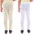 Kids Cave Legging For Girls (Beige Pack of 2)