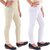 Kids Cave Legging For Girls (Beige Pack of 2)