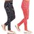 Kids Cave Legging For Girls (Multicolor Pack of 2)