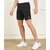 Slagen Solid Men Grey Sports Shorts