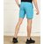 Slagen Self Design Men Blue Sports Shorts