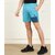 Slagen Self Design Men Blue Sports Shorts
