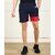 Slagen Self Design Men Blue Sports Shorts