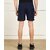 Slagen Self Design Men Blue Sports Shorts