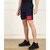 Slagen Self Design Men Blue Sports Shorts
