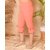 Kids Cave Capri For Girls Casual Solid Cotton Blend (Orange Pack of 1)